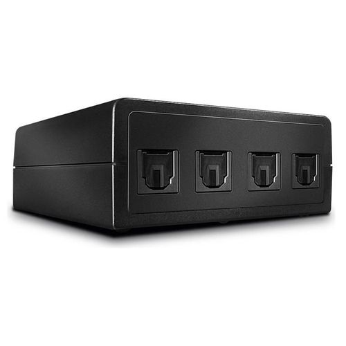 Lindy 4 Port Automatic Optical Audio Switch - Commutateur audio - 4 x TOSLINK - de bureau