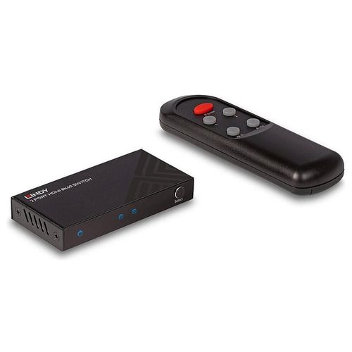 Lindy - Commutateur vidéo/audio - 8K60 - 2 x HDMI - de bureau