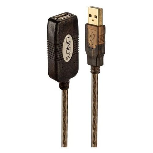 Lindy - Rallonge de câble USB - USB (M) pour USB (F) - USB 2.0 - 20 m - actif