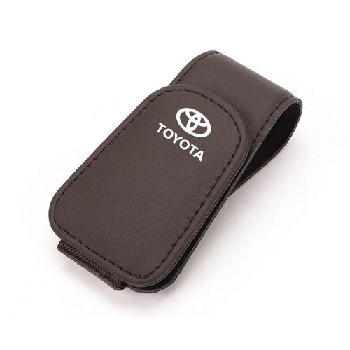 Boîte De Lunettes De Soleil De Voiture, Boîte De Pare-Soleil, Clip De Lunettes De Soleil Automatique, Accessoires De Carte Pour Toyota Gazoo Racing Supra Cortrustparts Dehors 86 Yadditif-Brown