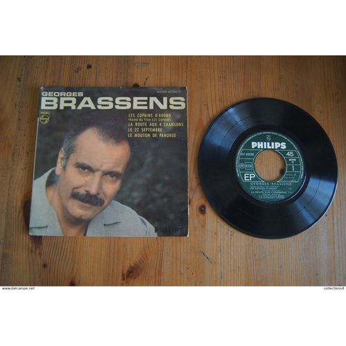 Georges Brassens Les Copains D Abord Ep 1965 Variante