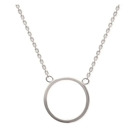Collier Pendentif Cercle Argent Massif 925°°°