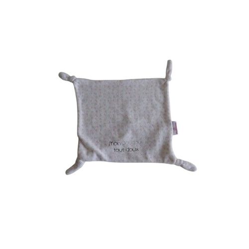 Doudou carré plat Mon doudou tout doux Pommette