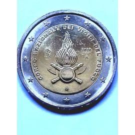 2 Euros 2020. 80 Years Of National Firefighters Corps. Rare