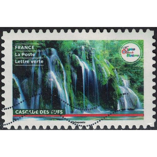 France 2021 Oblitéré Used Terre De Tourisme Sites Naturels Cascade Des Tufs