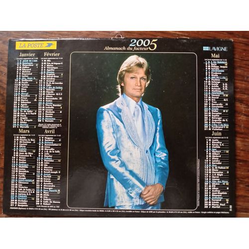 Calendrier 2005 De Claude François