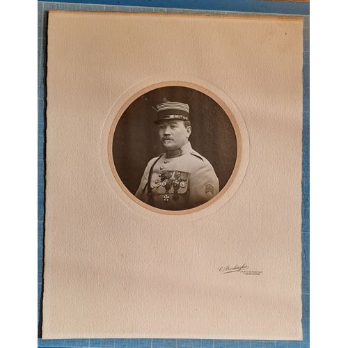 Photo Portrait De Militaire Français