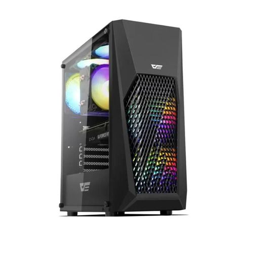 Darkflash Gaming DK150 Intel E5 V4 3,2 GHz - SSD 256 Go + HDD 500 Go - DDR4 16 Go - AMD Radeon RX 570