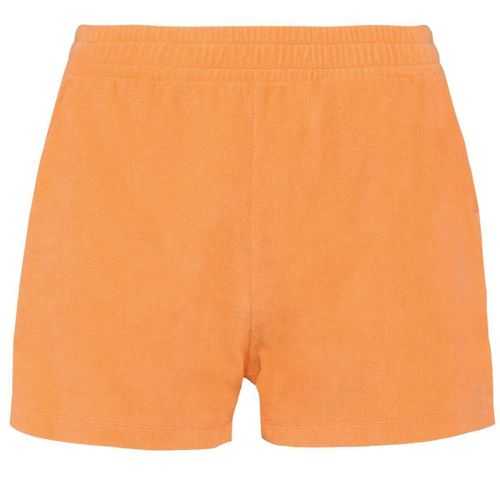 Short Écoresponsable En Éponge - Femme - Pat728 - Orange Abricot