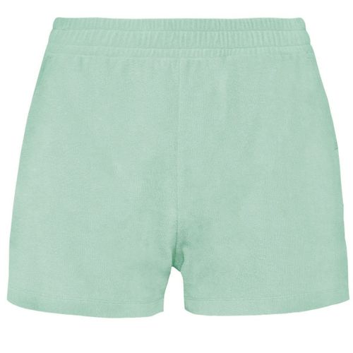 Short Écoresponsable En Éponge - Femme - Pat728 - Vert Brook Green