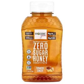 Wholesome Yum, Substitut De Miel Sans Sucre, Curcuma Et Gingembre, 312 G