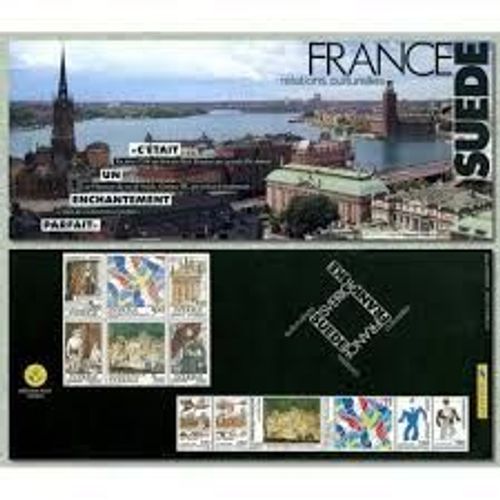 Relations Culturelles France/Suède Vikings, Costumes, Lafrensen, Dessirier Émission Commune France/Suède Pochette Souvenir 9 Année 1994 N° 2866 2867 2868 2869 2870 2871 Yvert Et Tellier Luxe