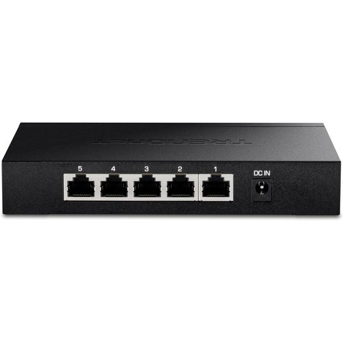 Teg-S350 Switch Non Géré 5 Ports 2.5G,5 Ports 2.5Gbase-T,Capacité De Commutation 25Gbps,Rétrocompatible Avec Les Appareils 10-100-1000Mbps,Sans Ventilateur,Montage Mural