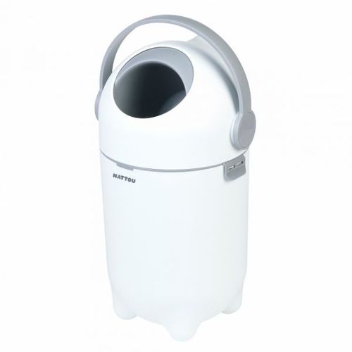 Poubelle À Couche Dropy Blanc
