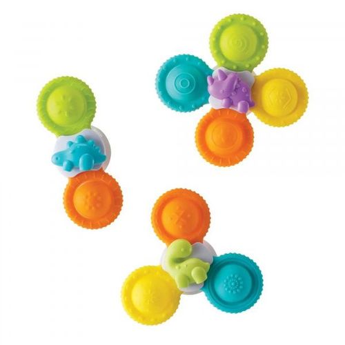 Lot De 3 Spinners En Silicone
