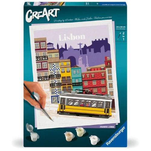 Creart 24x30 Cm Lisbon. Activit¿ D¿Tente Et Cr¿Ative. 25522. Ravensburger