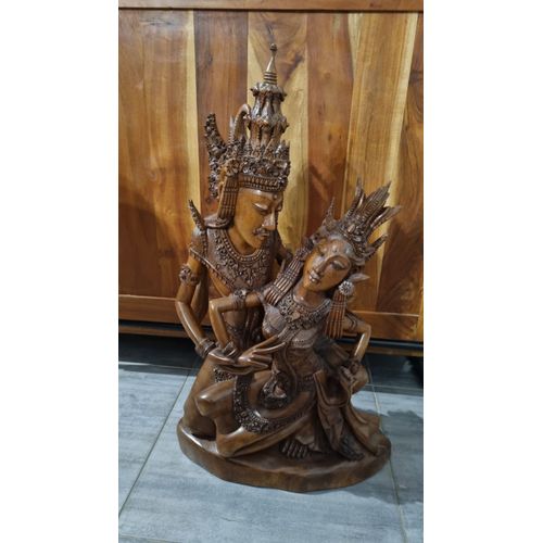 Statue Rama Et Sita De Bali