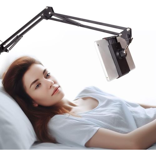 Bras rotatif à 360 degrés, microphone et smartphone 2 en 1, clip de fixation pour micro avec adaptateur 3/8"" à 5/8"" pince robuste pour Blue Yeti Nano Snowball Ice