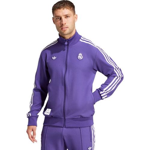 Real Madrid Homme Vestes Zippees - Violet - Taille: Xl - Poly Tricot - Foot Locker