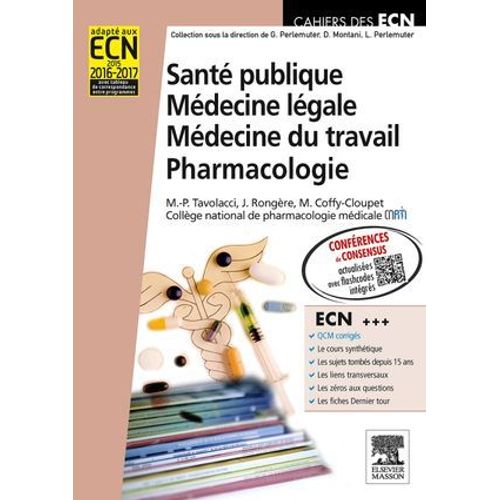 Santé Publique. Médecine Légale. Médecine Du Travail. Pharmacologie