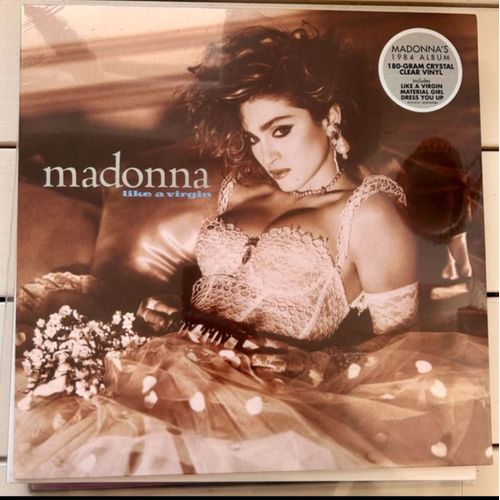 Madonna Like A Virgin Clear Vinyl