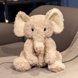 Poupée Éléphant Bébé Mignonne Et Adorable En Peluche, Poupée Éléphant, Oreiller De Confort Pour Enfants, Poupée Marionnette, Cadeau D'anniversaire Éléphant - 28 Cm (0,35 Kg)