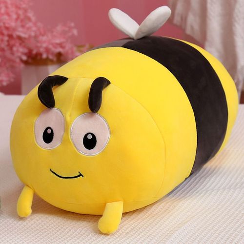 Peluche abeille douce, insecte, coccinelle, oreiller, cadeau pour enfants et filles Abeille Z-33-40cm(0.3kg)