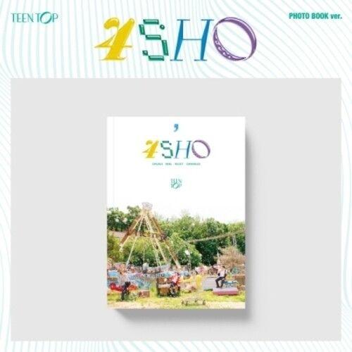 Teen Top - 4sho - Photo Book Version - Incl. 84pg Photobook, Sticker, Photocard + Folding Poster [Compact Discs] Photo Book, Photos, Poster, Stickers, Asia - Import