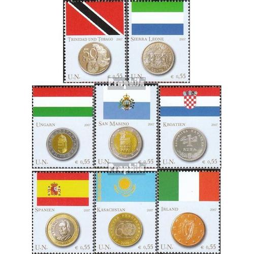 Nations Unies - Vienne 489-496 (Complète.Edition.) Neuf Avec Gomme Originale 2007 Drapeaux Et Coins