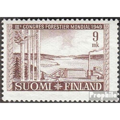 Finlande 368 Avec Charnière 1949 Congrès Mondial Sylviculture