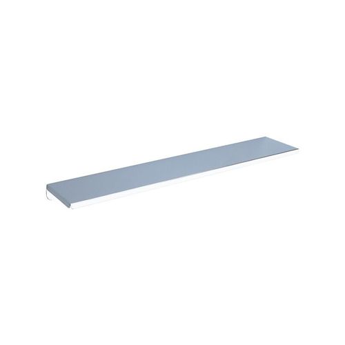 Tablette murale 120x600 inox poli brillant