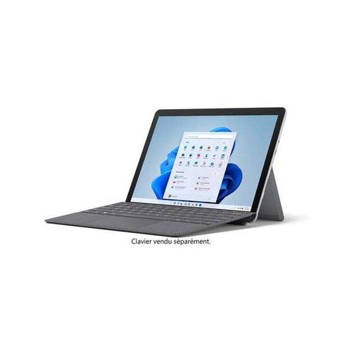 PC Portable Microsoft Surface Go 3 10.5" Ecran tactile Intel Pentium Gold 8 Go RAM 128 Go SSD Platine