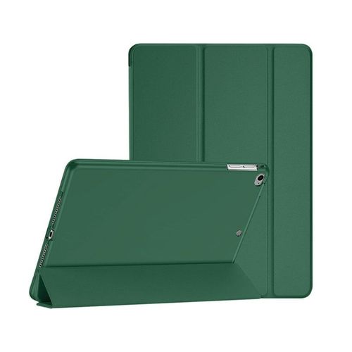 Etui Smart Cover Ipad Classic 9.7 Pouces (2017/2018) Vert Forêt À Rabat Avec Support