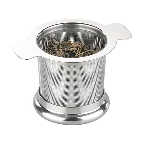 Passe-Thé En Acier Inoxydable Avec Couvercle Pour Tasse Ø 65 ? 90 Mm
