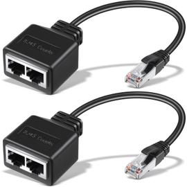Adaptateur de réseau Ethernet RJ45 à double port RJ45