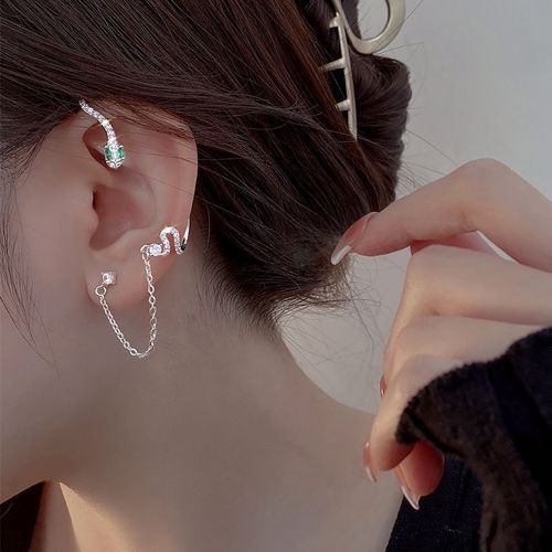 Boucles D'oreilles Géométriques En Métal Plaqué Argent Pour Femmes Et Filles, Bijoux De Fête, Nouvelle Collection 2022