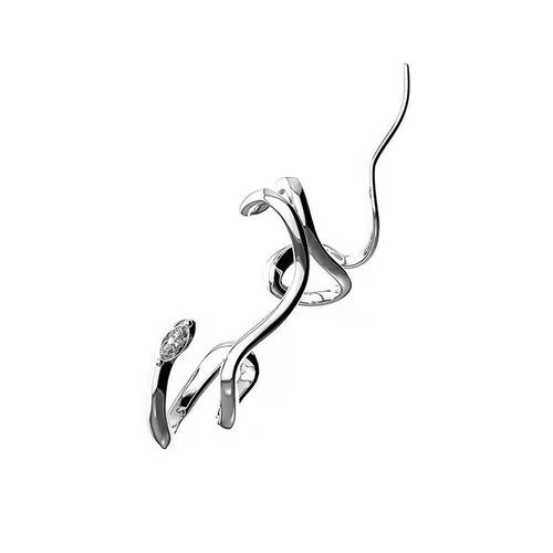 Boucle D'oreille En Or Et Argent Pour Femme, Bijoux Multicouches, Sans Piercing, Crochet, Simple, À La Mode, Cadeau, Nouvelle Collection