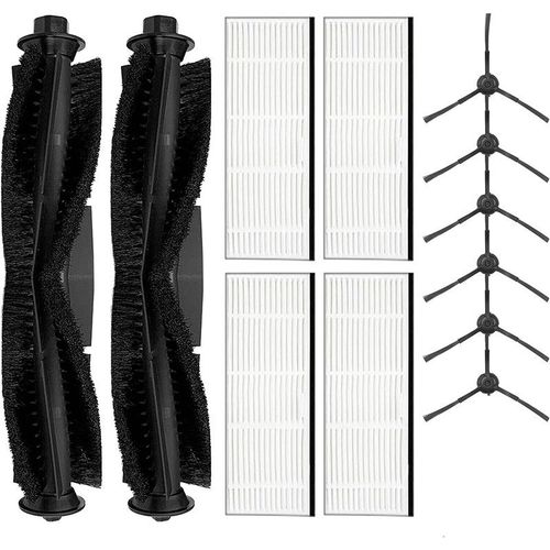 Kit D'accessoires Pour Honiture Q6 Pro, Pour Airrobo T10+, Pour Laresar L6 Pro Q6 Pro Robot Aspirateur Pièces De Rechange - 12 Pièces