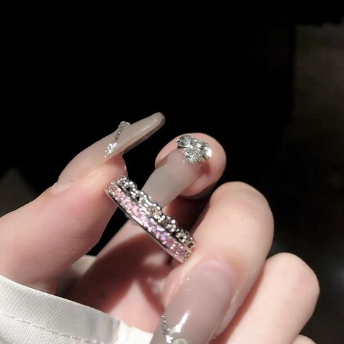 Bague Punk En Forme De Gouttelette Pour Femme, Vintage, Gothique, Cristal Vert, Bague Pour Femme, Hip Hop, Bijoux De Fête, Cadeau, Nouvelle Mode, 2023