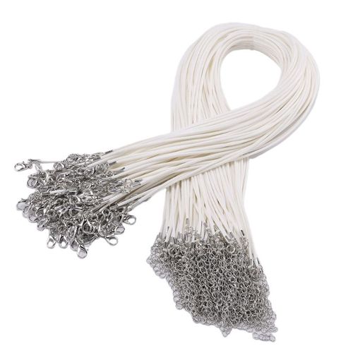 Corde Tressée Réglable En Cuir Faite À La Main Avec Fermoir Ster Corrigé, Colliers Pendentif Bricolage, Breloque Résultats, Livraison Directe, 1.5mm