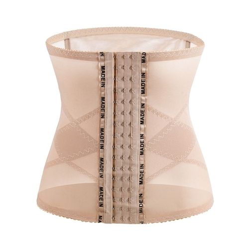 Ceinture D'entraînement À La Taille Pour Femmes, Corset De Fitness Sous Le Buste, Serre-Taille, Soutien Du Dos Avec Crochets Réglables, Maille, Livraison Directe