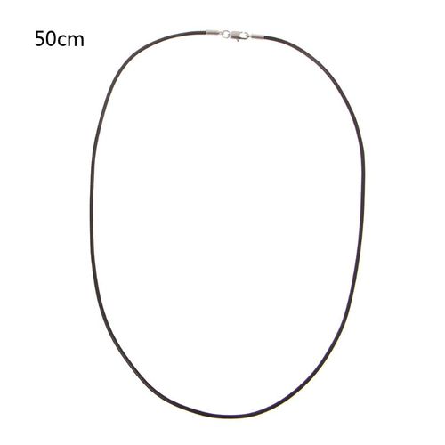 Cordon En Cuir De Soie Noir De Haute Qualité, Chaîne De Collier Avec Fermoir À Griffe De Homard, Livraison Directe, Nouveau