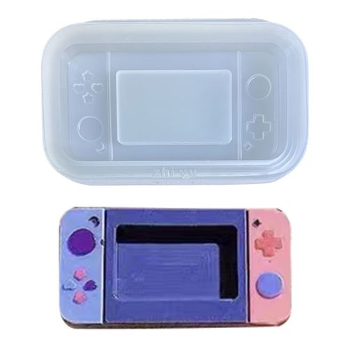 Quicksands-Moules En Silicone Transparents Pour Console De Jeux, Résine Uv, Secoueur D'huile, Élection Xy, Porte-Clés, Pendentif Bricolage, Bijoux, Livraison Directe Exécutive