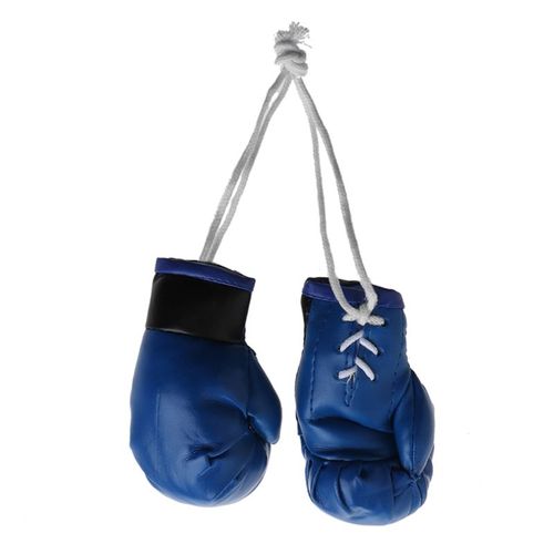 Mini Gants De Boxe En Cuir Gants De Boxe Miniatures Noir Bleu Rose Boxe Dropship