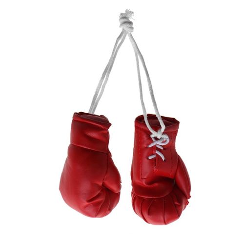 Mini Gants De Boxe En Cuir Gants De Boxe Miniatures Noir Bleu Rose Boxe Dropship