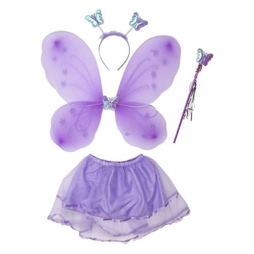 Fairy Wing Tutu Jupe Bandeau Pour Petites Filles Fête D'anniversaire Faveur Dropship