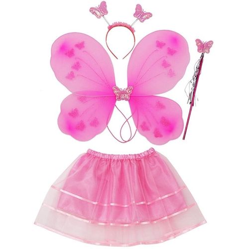 Fairy Wing Tutu Jupe Bandeau Pour Petites Filles Fête D'anniversaire Faveur Dropship