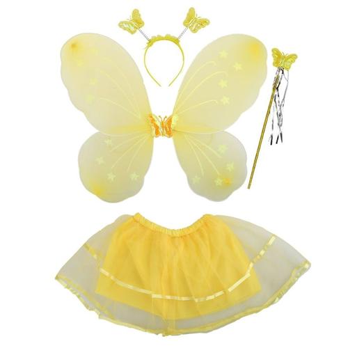 Fairy Wing Tutu Jupe Bandeau Pour Petites Filles Fête D'anniversaire Faveur Dropship