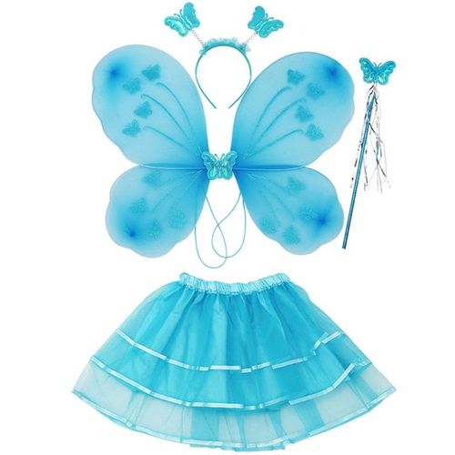Fairy Wing Tutu Jupe Bandeau Pour Petites Filles Fête D'anniversaire Faveur Dropship