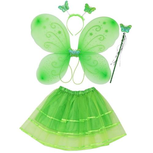 Fairy Wing Tutu Jupe Bandeau Pour Petites Filles Fête D'anniversaire Faveur Dropship